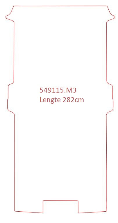 Laadvloermat Opel Vivaro (C) (2019-Heden)