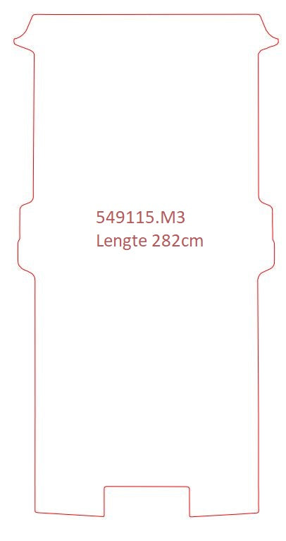 Laadvloermat Opel Vivaro (C) (2019-Heden)