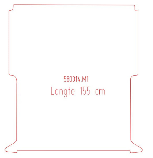 Laadvloermat Mercedes Citan (2012-2021)