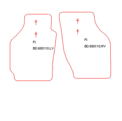 Automatten Suzuki Alto (1996-2000)