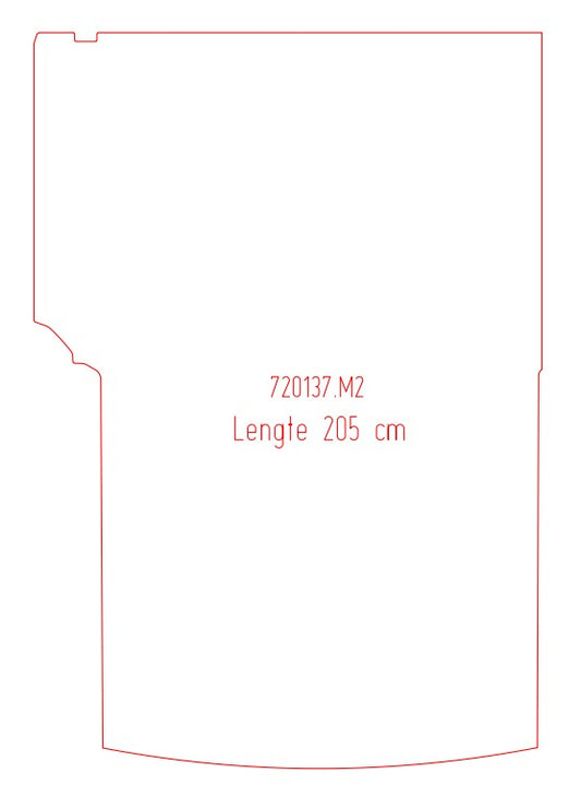 Laadvloermat Volkswagen Caddy Maxi (2020-Heden)