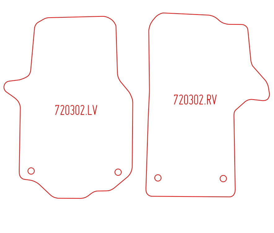 Automatten Volkswagen Crafter / e-Crafter (2017-Heden)