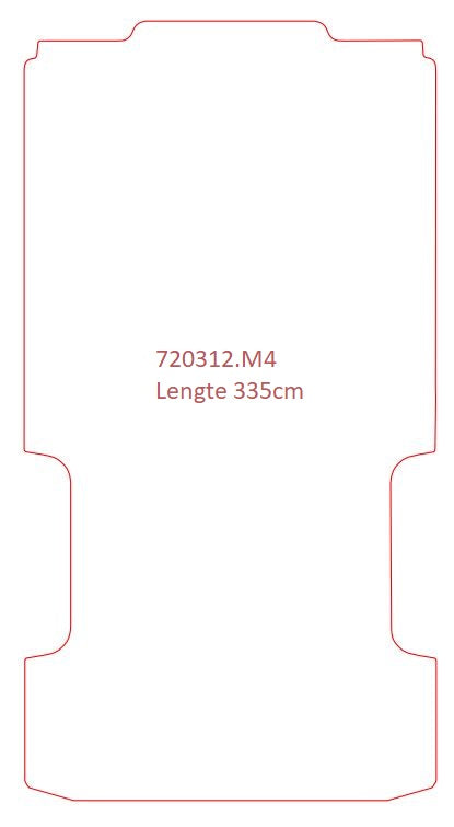 Laadvloermat Volkswagen Crafter / e-Crafter (2017-Heden)