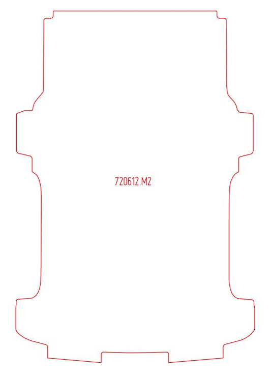 Laadvloermat Volkswagen T6 (2015-2024)