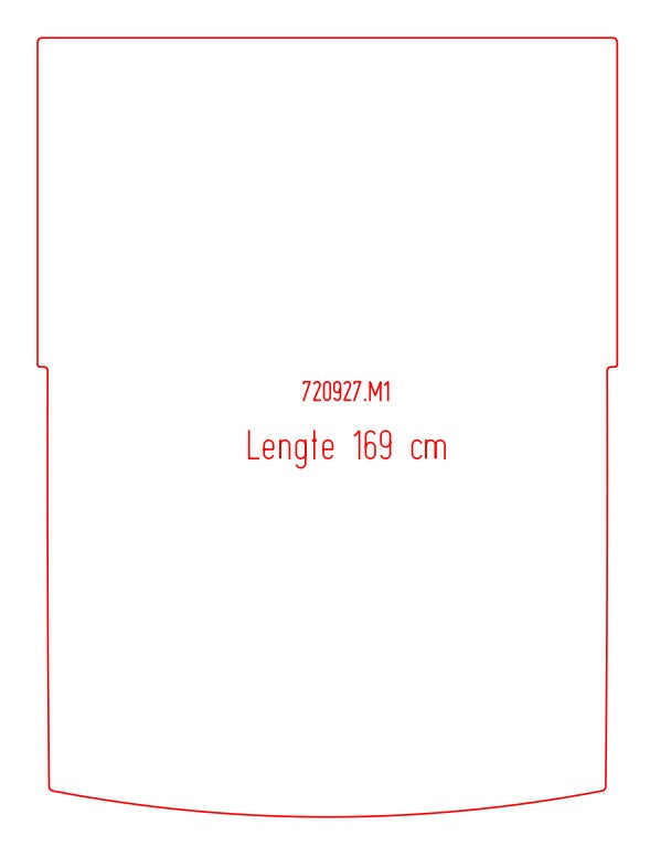 Laadvloermat Volkswagen Caddy (2020-Heden)