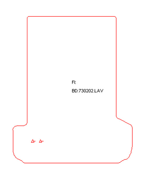 Laadvloermat Volvo 740 Estate (1989-1989)