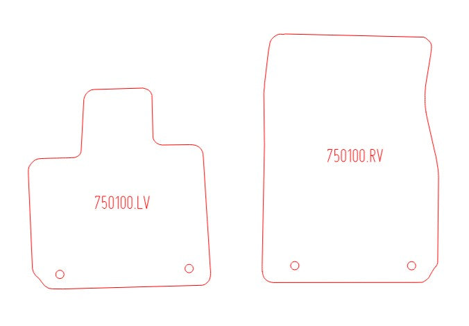 Automatten Xpeng G9 (2022-Heden)