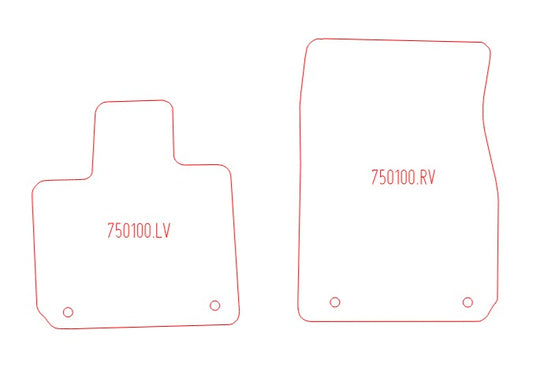 Automatten Xpeng G9 (2022-Heden)