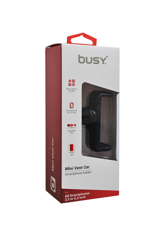 Telefoonhouder voor in het luchtrooster