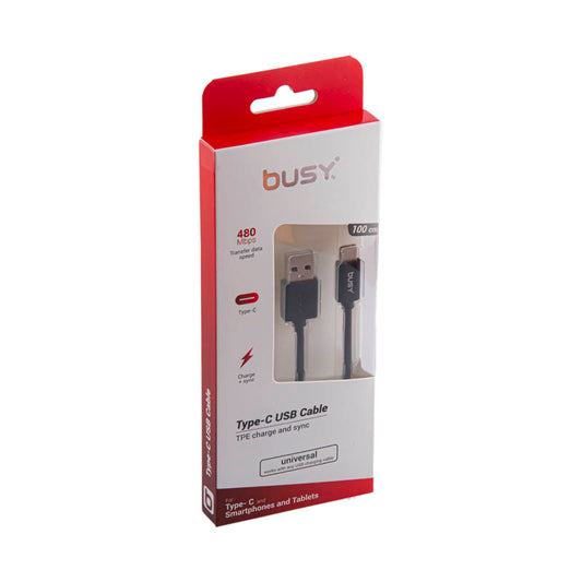 USB naar USB-C kabel 1 meter lang - kabel voor data en opladen