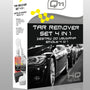 Teer verwijder set (4 in 1) - verwijdert teer van uw auto, motor of camper