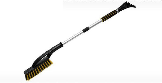 Telescoop ijskrabber met soft-touch handvat en sneeuwschuiver 90-120 cm