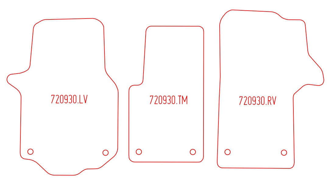 Campers - Automat camper zwart velours Volkswagen Crafter / MAN TGE camper 2018-heden