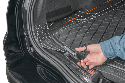 Complexion - Semi-Pasvorm rubberen kofferbakmat - SMALL