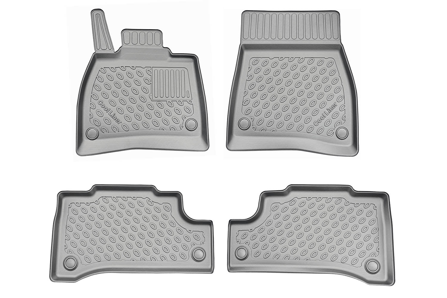 Rubbermatten Mercedes EQE suv (X294) suv (2023-Heden) - 3D Schaalmatten