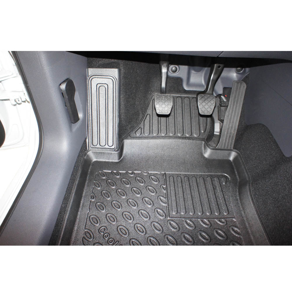 Rubbermatten Volkswagen Caddy Bestelwagen (2004-2015) - 3D Schaalmatten