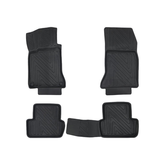 Rubbermatten Mercedes B-klasse (W246) mpv (2011-2018) - Premium carbonlook