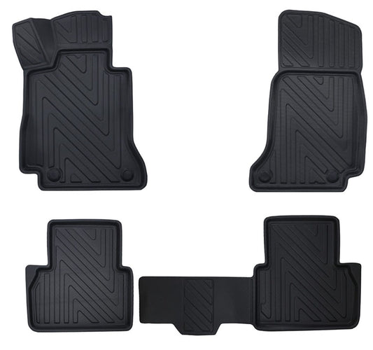 Rubbermatten Mercedes E-klasse W213 Estate stationwagon (2016-2023) - Premium carbonlook