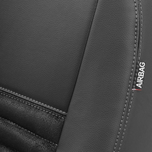 Pasvorm Stoelhoezen Mercedes Vito 447 Bestelwagen (2014-Heden) - stof, kunstleer of stof / kunstleer