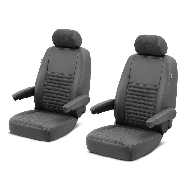 Pasvorm Stoelhoezen Volkswagen Crafter Bestelwagen (2006-2017) - stof, kunstleer of stof / kunstleer