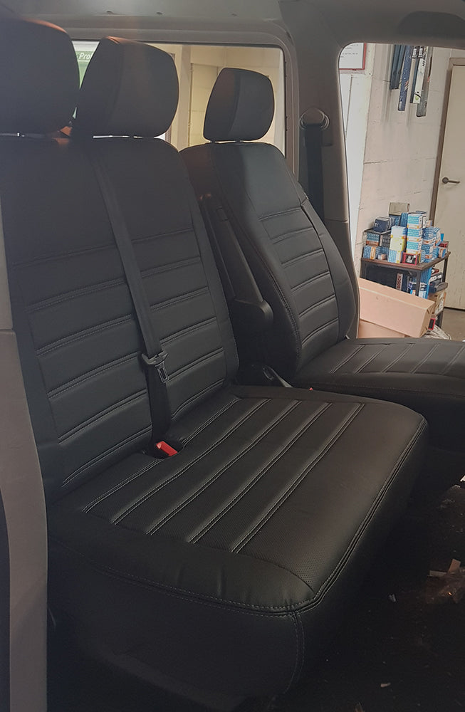 Pasvorm Stoelhoezen Volkswagen T6 Kombi mpv (2015-Heden) - Kunstleer