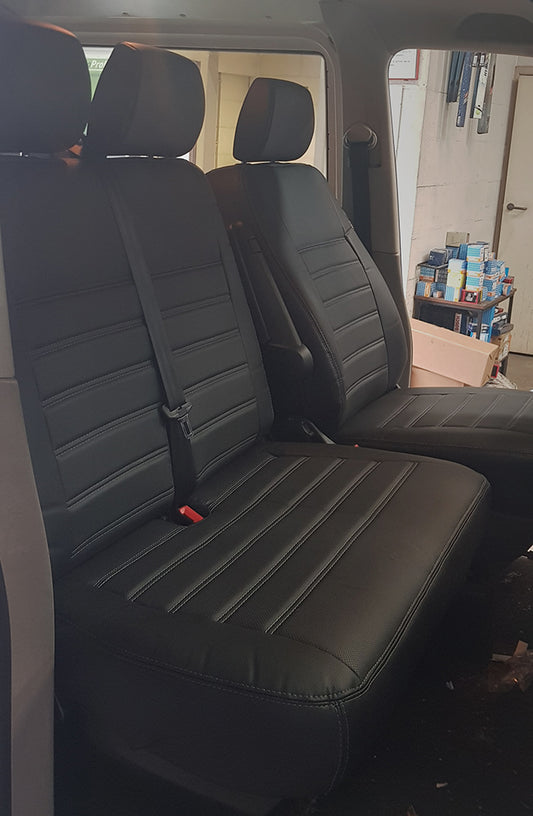 Pasvorm Stoelhoezen Volkswagen T6 Kombi mpv (2015-Heden) - Kunstleer