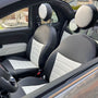 Pasvorm Stoelhoezen Fiat 500 hatchback (2007-2013) - Kunstleer