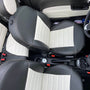 Pasvorm Stoelhoezen Fiat 500 hatchback (2007-2013) - Kunstleer