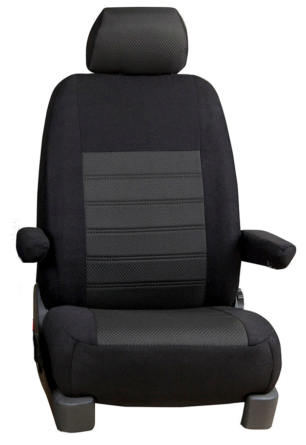 Pasvorm Stoelhoezen Volkswagen Crafter Bestelwagen (2017-Heden) - Stof