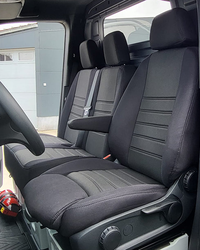 Pasvorm Stoelhoezen Mercedes Sprinter Bestelwagen (2018-Heden) - Stof