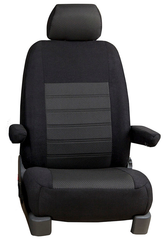 Pasvorm Stoelhoezen Mercedes Sprinter Bestelwagen (2018-Heden) - Stof