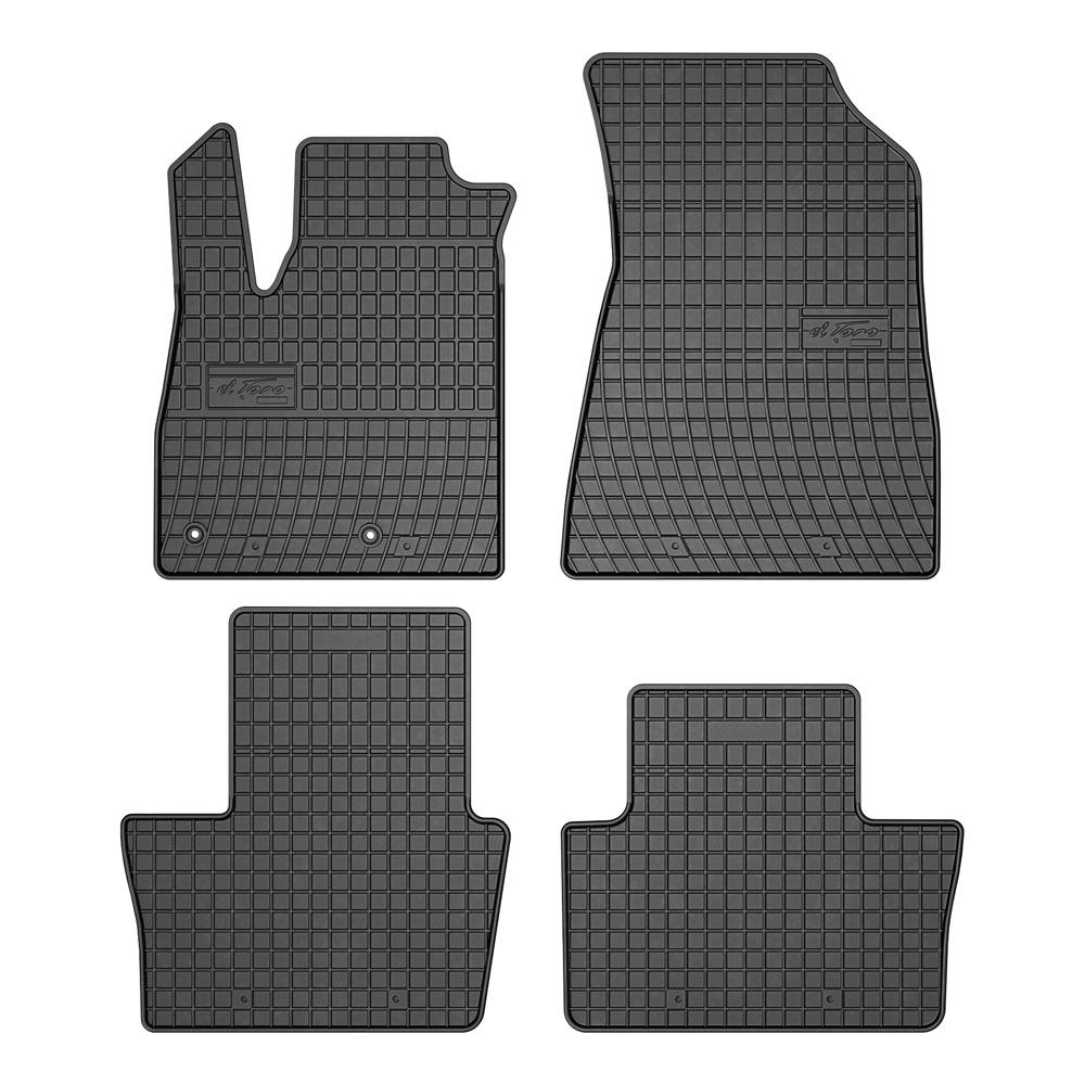 FCM - Tailored Rubber Car Mats - Fits Renault Austral 2022